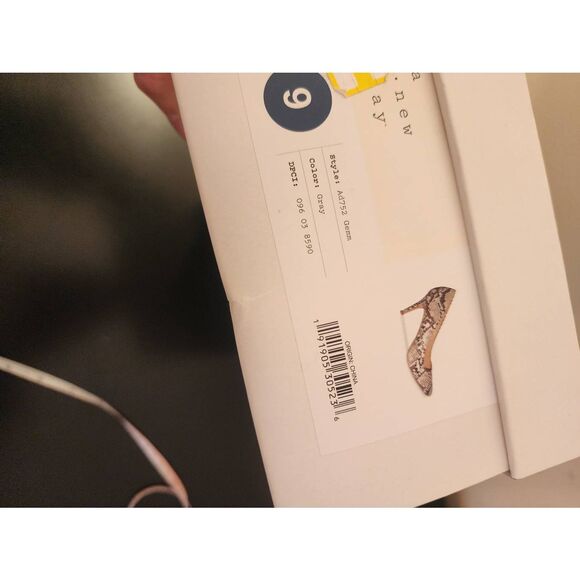 A New Day NWT animal print high heel size  9 - Picture 5 of 5